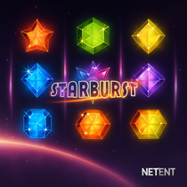 CrownPlay - Starburst Slot Game by NetEnt